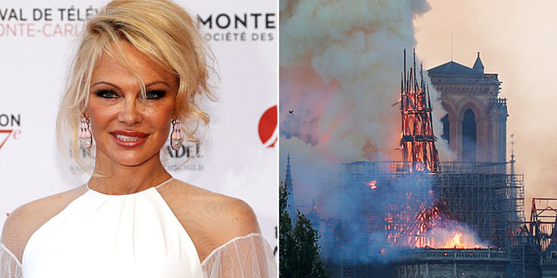 PAMELA ANDERSON PROTESTOVALA ZBOG MILIJARDI ZA NOTR DAM: Naljutila se, jer je od novca za pomoć siromašnoj deci, deo dat ZA OBNOVU KATEDRALE