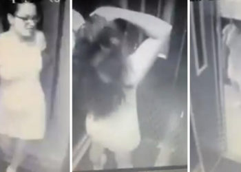 /VIDEO/ PAKLENA MAŠINA, KUTIJA SMRTI: Devojka je imala ludu sreću, pogledajte kako je LIFT MOGAO DA JE SMRSKA!