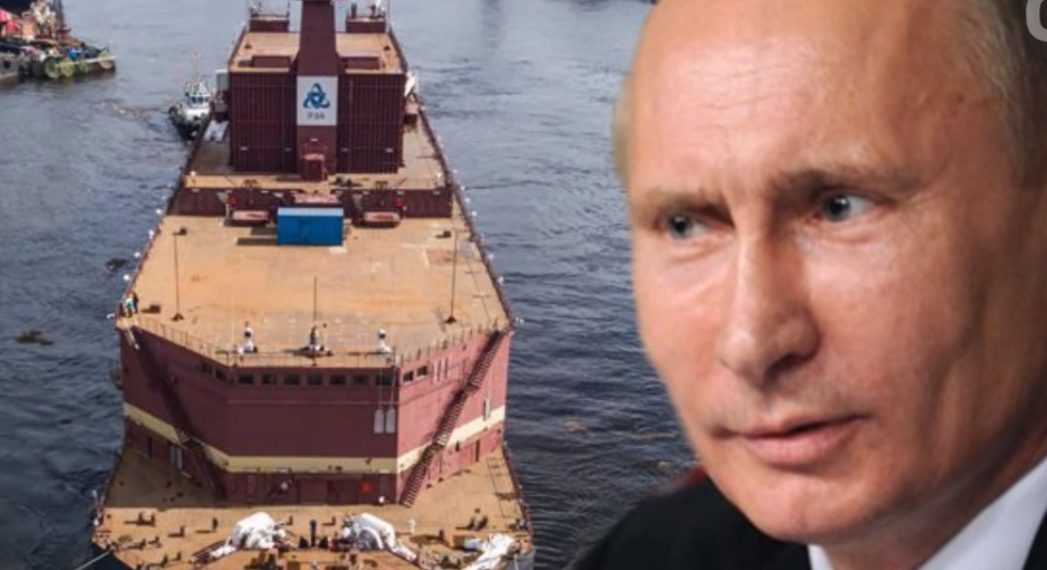 /VIDEO/ PUTINOVA plutajuća nuklearna centrala Akademik Lomonosov, dobila dozvolu za rad, ZLOBNICI JE ZOVU PLOVEĆI ČERNOBILJ?!