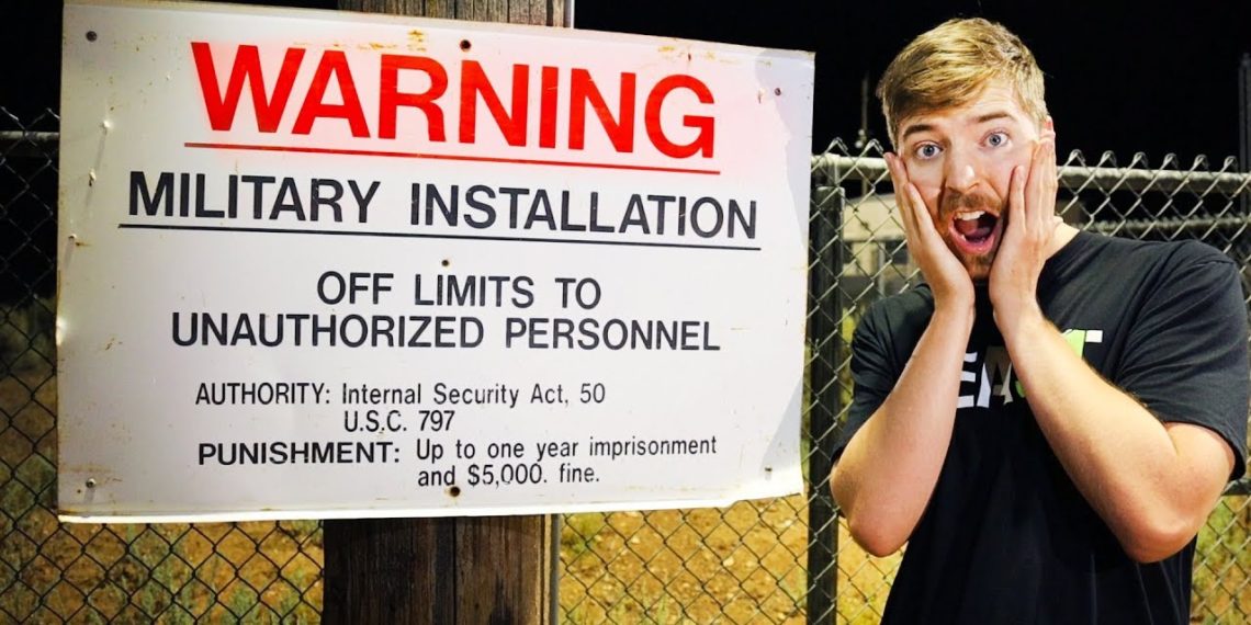 /VIDEO/ JUTJUBER MR BEAST PRETHODNICA JURIŠA NA OBLAST 51: Vanzemaljce i leteće tanire video nije, jedino je osetio DA JE NA NIŠANU SNAJPERA!