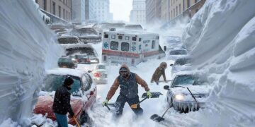 HAOS U EVROPI, SNEŽNI ARMAGEDON! Oluja Goreti pogodila Veliku Britaniju, pod naletima snega stenje Nemačka, Francuska i Holandija (VIDEO)